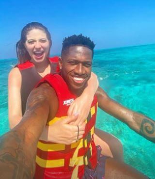 Monique Salum and her husband Fred spent their second honeymoon in Maldives.